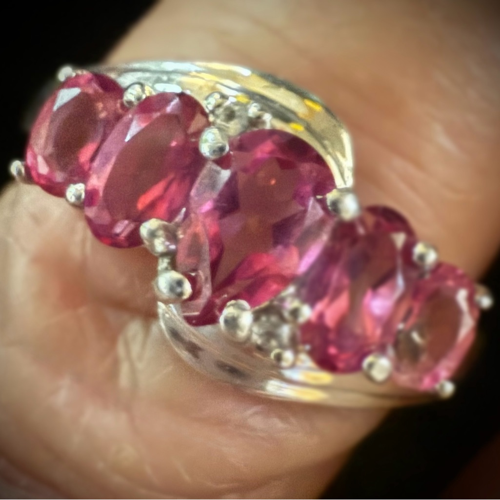 Nwot: 925 Silver Ruby Ring